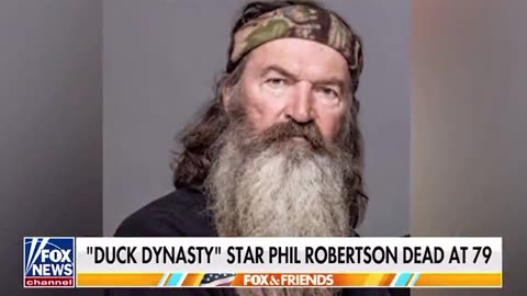 Fox News pays tribute to Duck Dynasty star Phil Robertson who has passed away at the age of 79