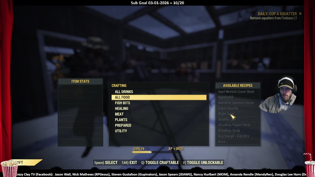 Fallout 76 and Chill / PC / Level 75