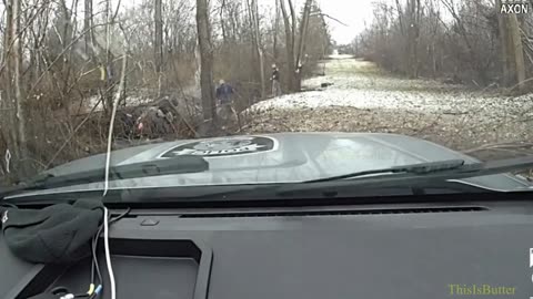 Dashcam shows driver intentionally rams patrol car during high-speed chase in South Haven