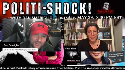 POLITI-SHOCK! "EXPOSE & DESTROY TYRANNY" W/ DR. SIMONE GOLD & SHAZ KHAN!