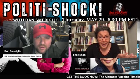 POLITI-SHOCK! "EXPOSE & DESTROY TYRANNY" W/ DR. SIMONE GOLD & SHAZ KHAN!