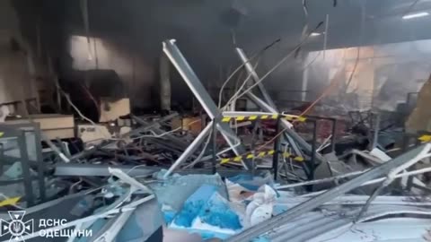 🚒🔥 Ukraine Russia War | Heroes Battle Blaze After Russian Drone Hits Odesa | RCF