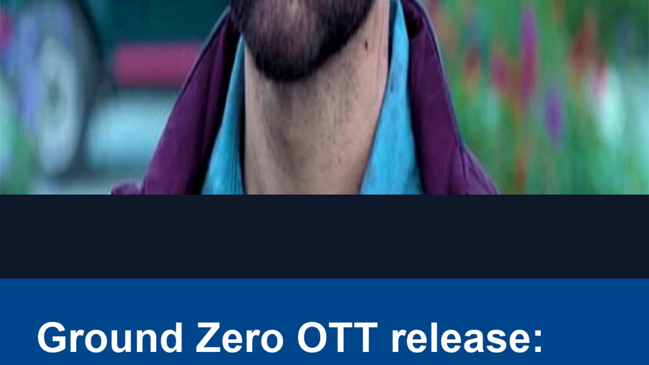 Ground Zero OTT release: Emraan Hashmi-starrer begins streaming on Prime Video