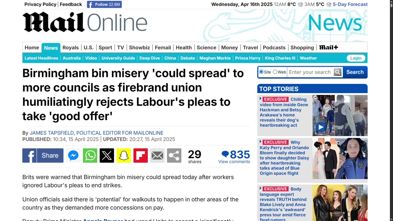 The Bin Crisis