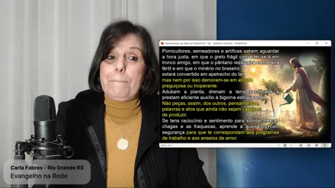 SAIBAMOS ESPERAR - Evangelho na Rede com Carla Fabres