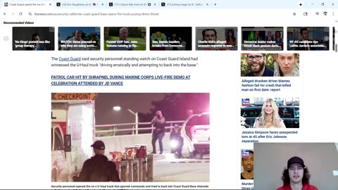 Attempted Terrorist Attack At Coast Guard Base In California