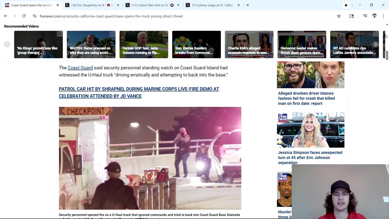 Attempted Terrorist Attack At Coast Guard Base In California