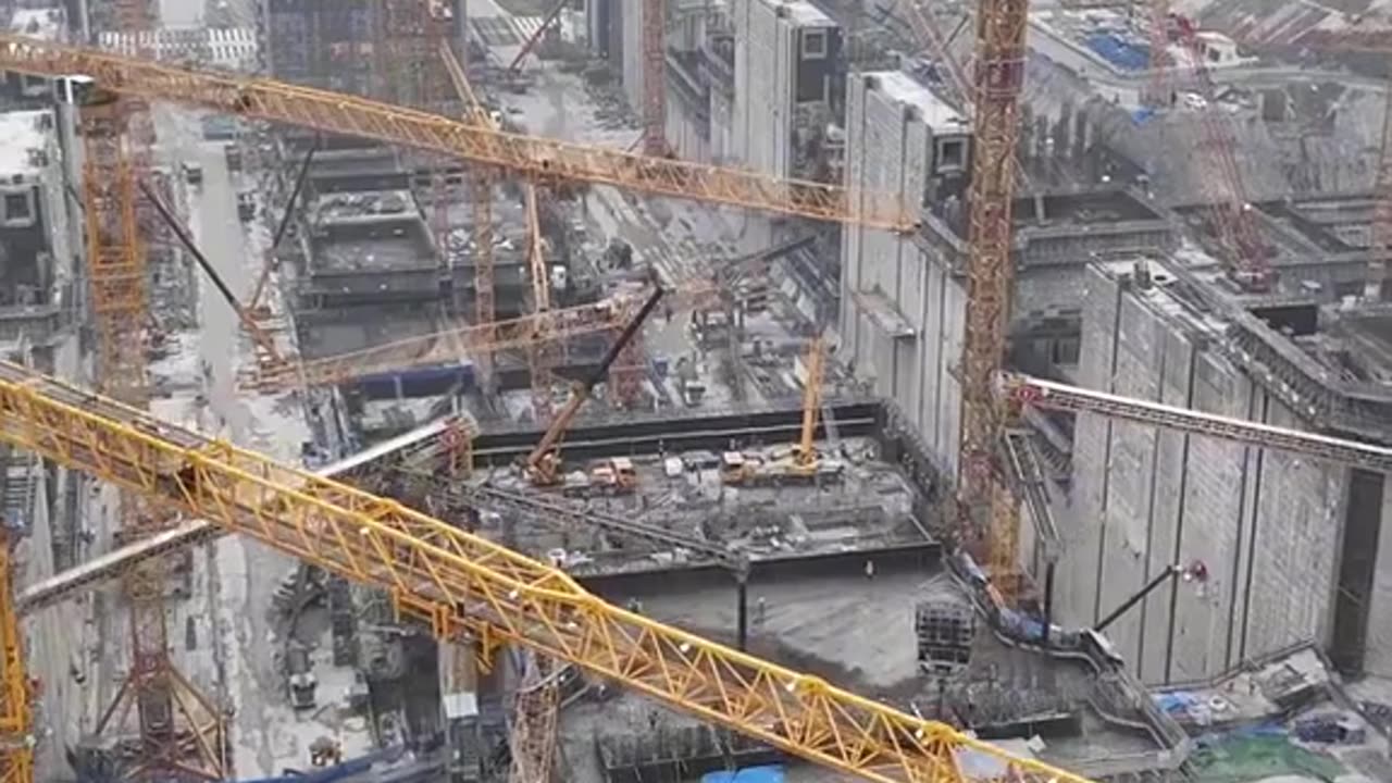 The first canal in new china . Amazing