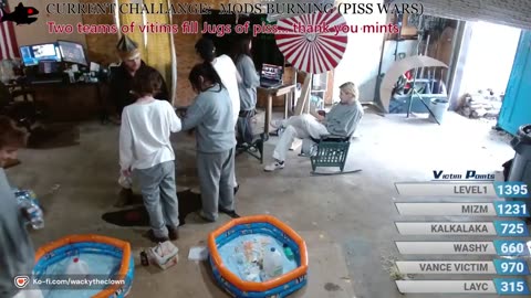 Kalkalaka forced to pour out p** and getting confused by MizM (Wacky's House Of Victims)