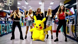 Outtake #1,230 Of Pikachu The Pokemon Dancing With Women At A Gas Station Fake Funny Parody Video