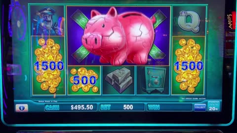 Piggy Bankin Jackpot - $100 Bet #Shorts