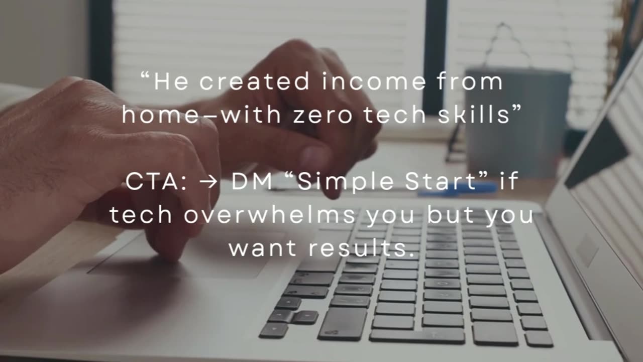 He Created Income From Home—With Zero Tech Skills