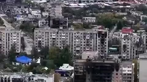 Apocalypse Footage: Flying Over Pokrovsk, Where the Frontline Now Burns.