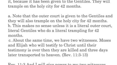 2 Thessalonains 2:5-9 Lesson 5