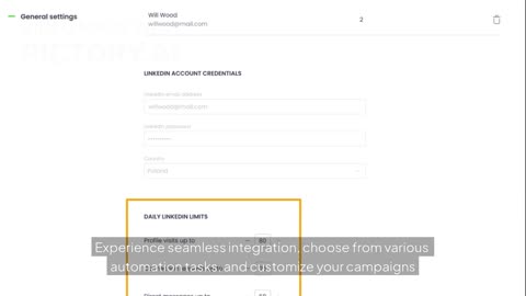 LinkedIn Outreach Automation in Woodpecker | How to Connect, Send & Track Campaigns