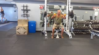 Squatting at 72