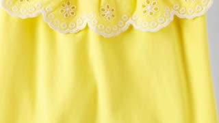 Gymboree Girls' and Toddler Ruffle Front Short Sleeve