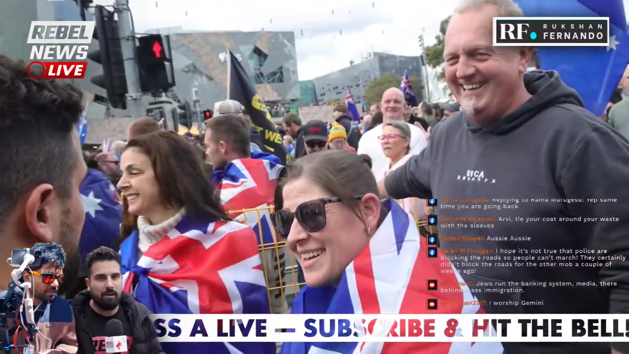 38-March for Australia_Melbourne_31/08/2025_Rebel News Coverage Breakdown