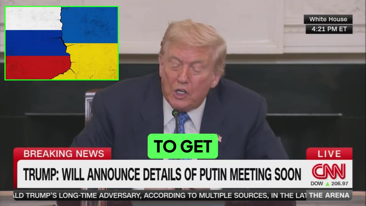Trump CONFIRMS there will be some “swapping” of territories between Russia and Ukraine
