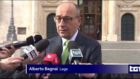 Alberto Bagnai Fiducia nella missione del presidente Giorgia Meloni 17-04-2025