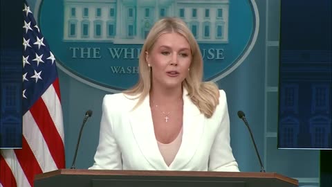 🚨🔥Karoline Leavitt: "When we look at the entirety of the intelligence that we have to this date..