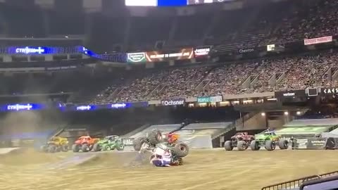 Monster Truck Crash Fail