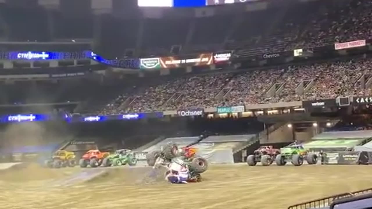 Monster Truck Crash Fail