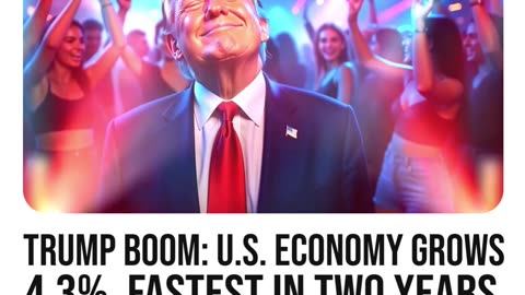 IT'S THE TRUMP BOOM, BABY!!!😎🇺🇸🥳🥳🥳