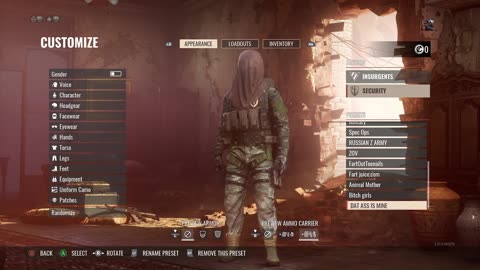 Insurgency Sandstorm Outfit collection