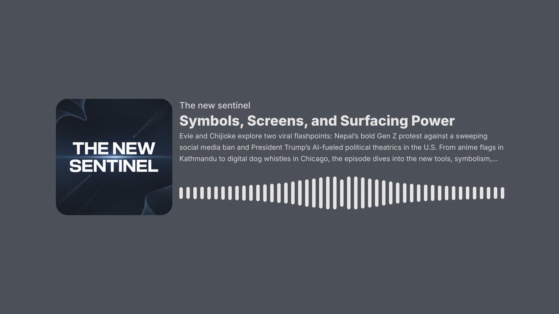 Symbols, Screens, and Surfacing Power