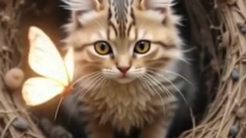 Animaciones Mágicas de Gatitos en Nidos Encantados