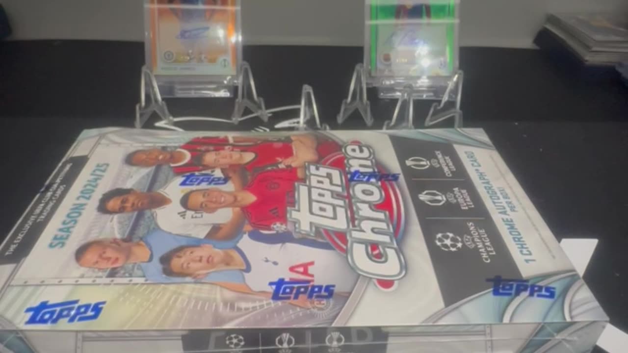 Topps Chrome UCC Soccer Hobby Box 2025 Opening