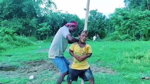 নীল ও কালো বউদি হাগুর । Very Special Trending Funny Comedy Video --Amazing Comedy Video
