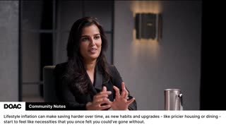 Avoid Lifestyle Inflation Traps - Nischa Shah on DOAC #income #lifestyleinflation #fun #spending