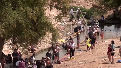 In the Israeli-occupied West Bank, Palestinian taps run dry
