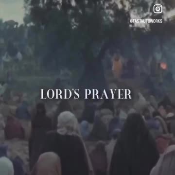 A clip from the movie Jesus of Nazareth. #Lordsprayer