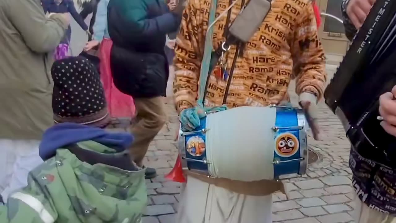 Harinam Sankirtan in Riga, Latvia March 2025