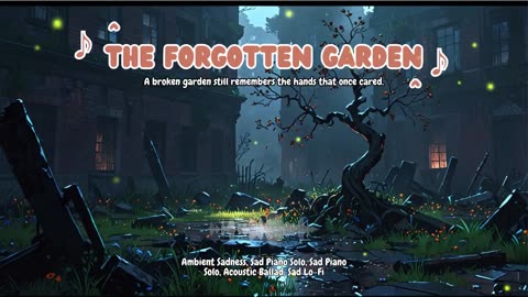 🌿 The Forgotten Garden | Hauntingly Beautiful & Deeply Emotional Instrumental Music