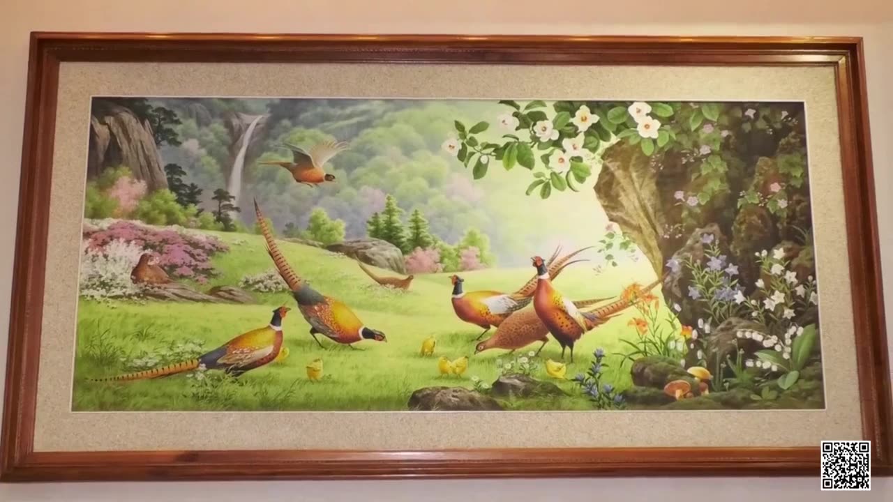 Korean Jewel Painting