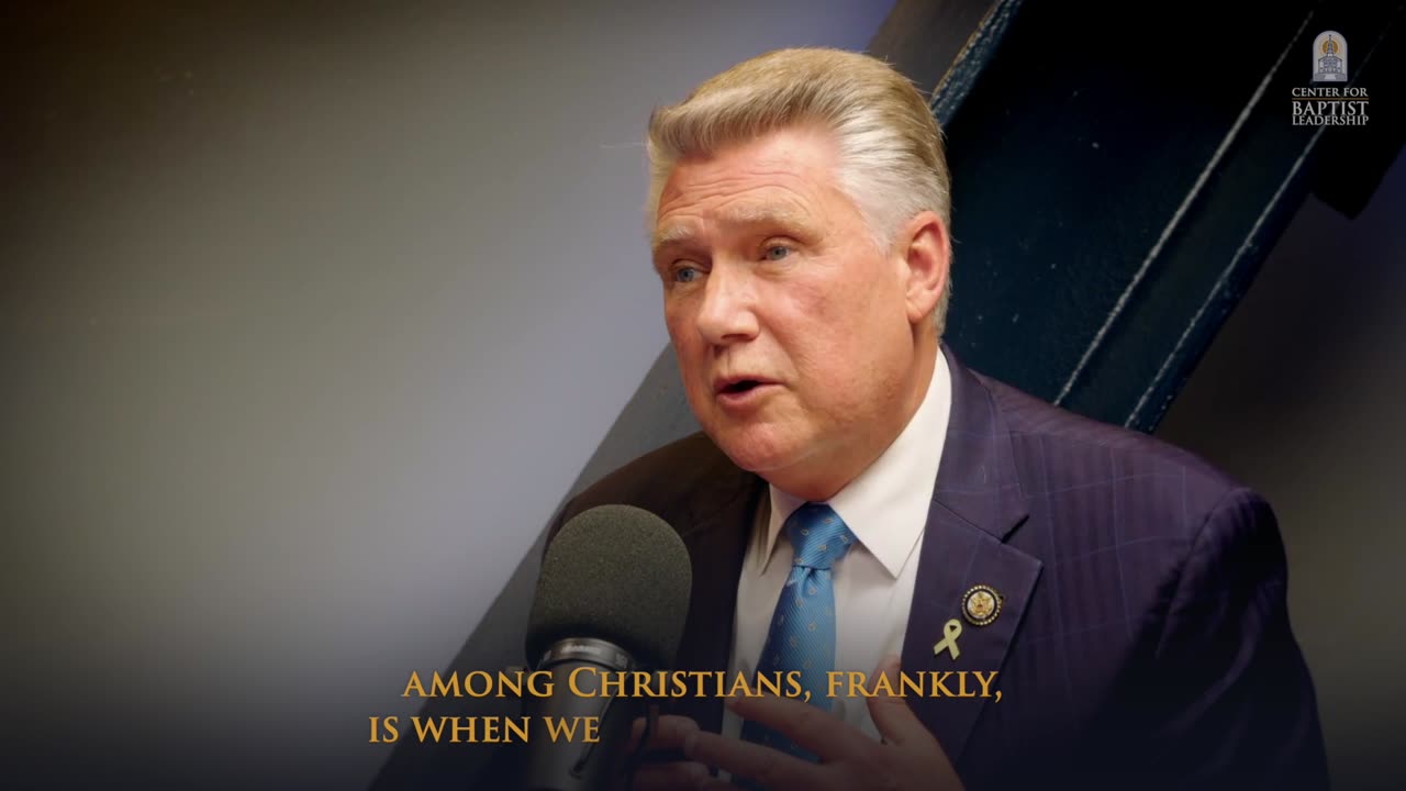 Congressman Mark Harris drops hammer, Christians Must Engage in Politics!