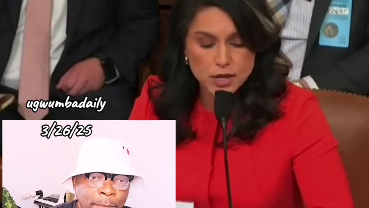 DNI TULSI GABBARD COMPLIMENTS RUSSIA IN CONGRESS.