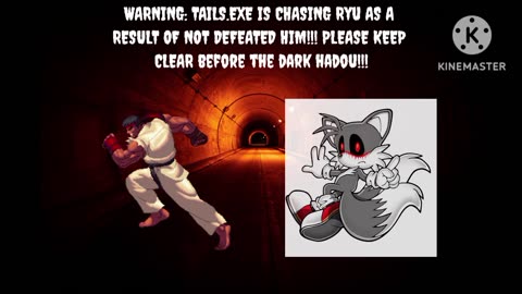 Tails.exe (Round 4) (English PC Bootleg) Continue & Game Over as Ryu