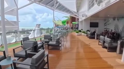 Smoking Area on Star of the Seas Deck 17!
