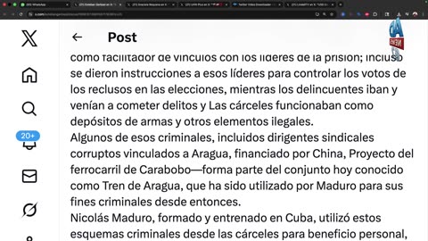 12/09/2025 Desde las carceles se destruye al cartel de los Soles