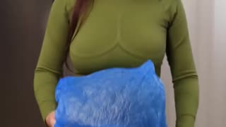 Plot twist: the trash bag is actually a trash bag dispenser!