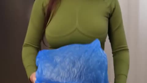 Plot twist: the trash bag is actually a trash bag dispenser!