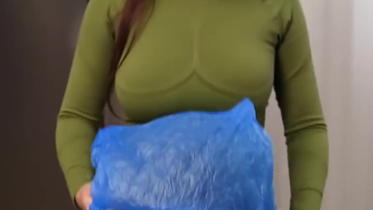 Plot twist: the trash bag is actually a trash bag dispenser!