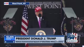 President Trump Delivers Commencement Address At West Point