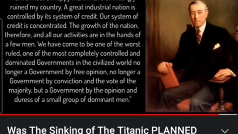 Was the sinking of the Titanic Planned to create the Federal Reserve?