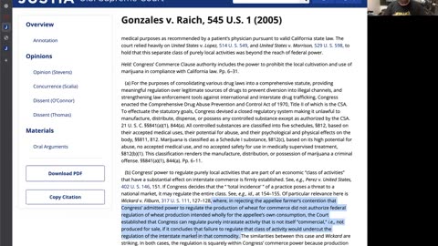 Commerce clause exercised without commerce activity